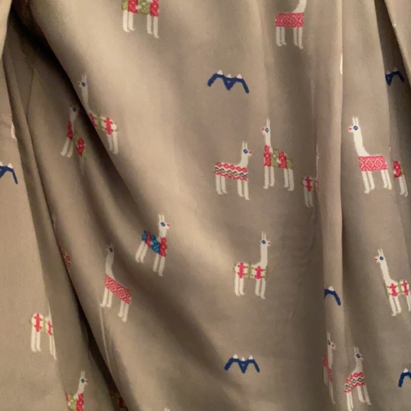 Anthropologie teal unstructured blazer - Picture 3 of 6